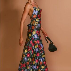 Show Me Your MuMu Multicolor Floral Maxi Dress Hailey Slip Dress